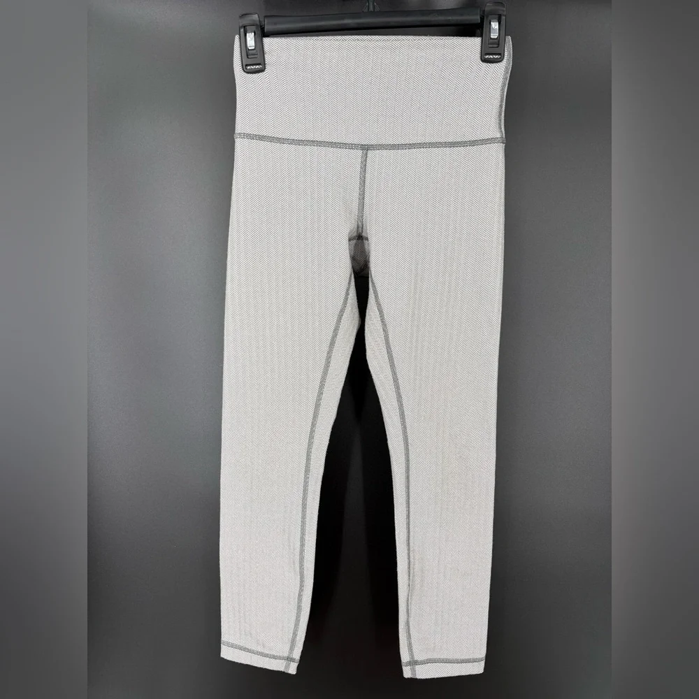 Lululemon Wunder Under Crop Herringbone